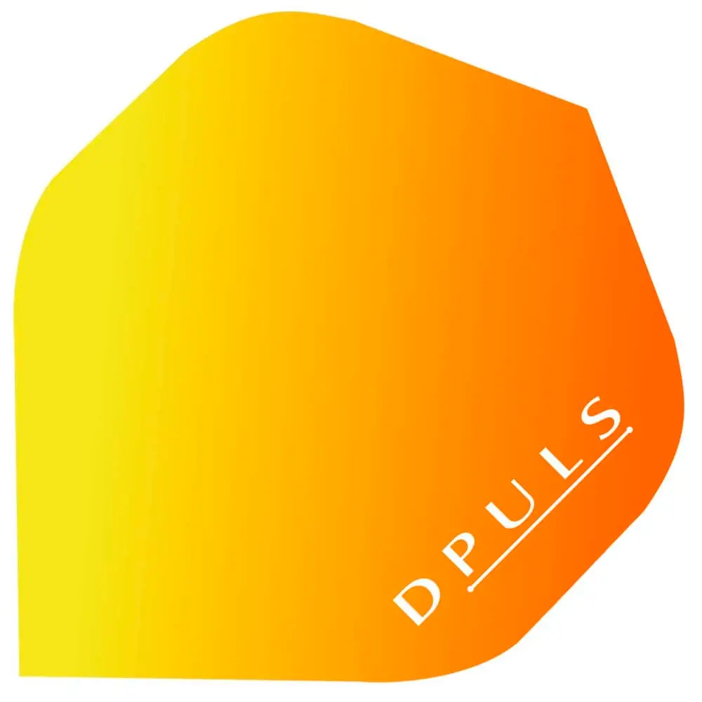 Plumas Bulls Darts DE Dpuls Standard Amarillo y Naranjad43011