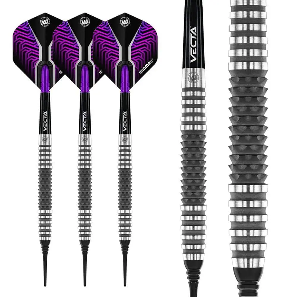 Dardos Winmau Kairos 2 Tapered 20 90% Tungsteno 20g Profesionales vista 6
