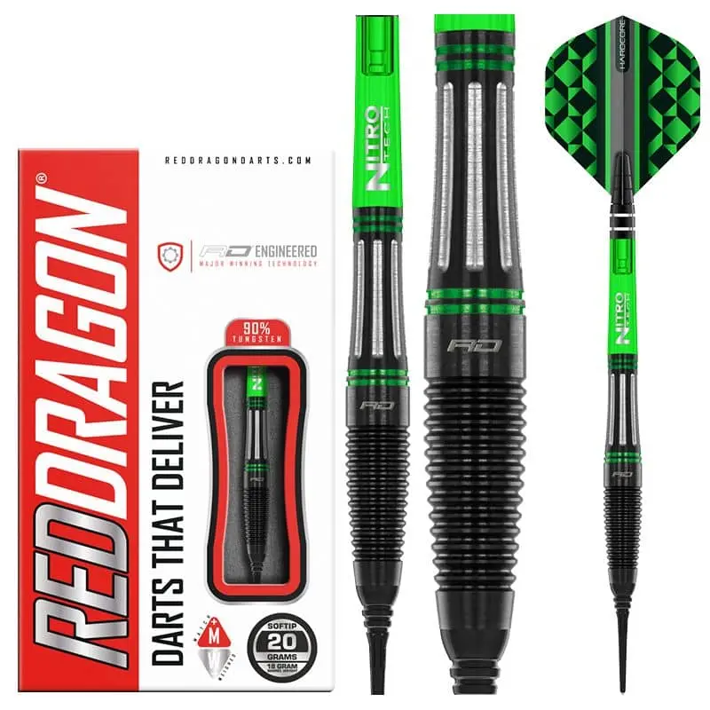 Dardos Red Dragon Slipstream 90% Tungsteno 20g Profesionales vista 4