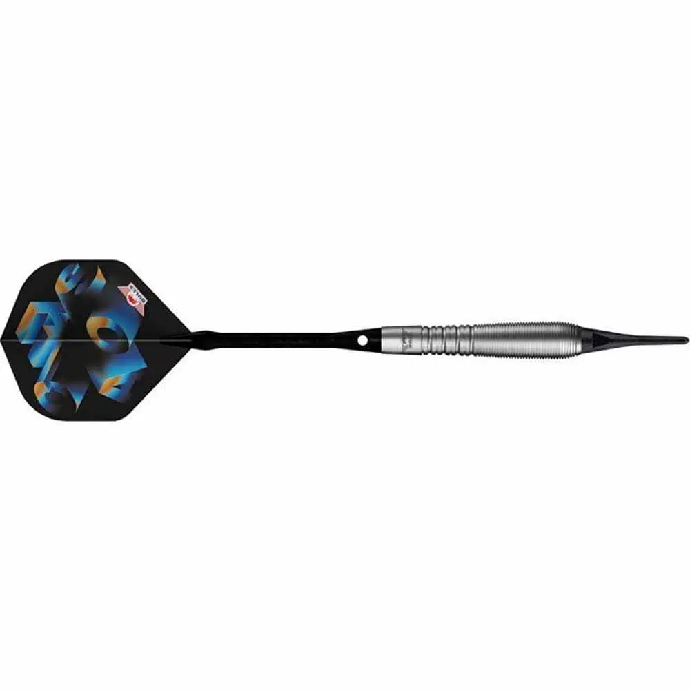 Dardos Bulls Darts Chaos Blue P.Plastico 90% Tungsteno 19g Profesionales