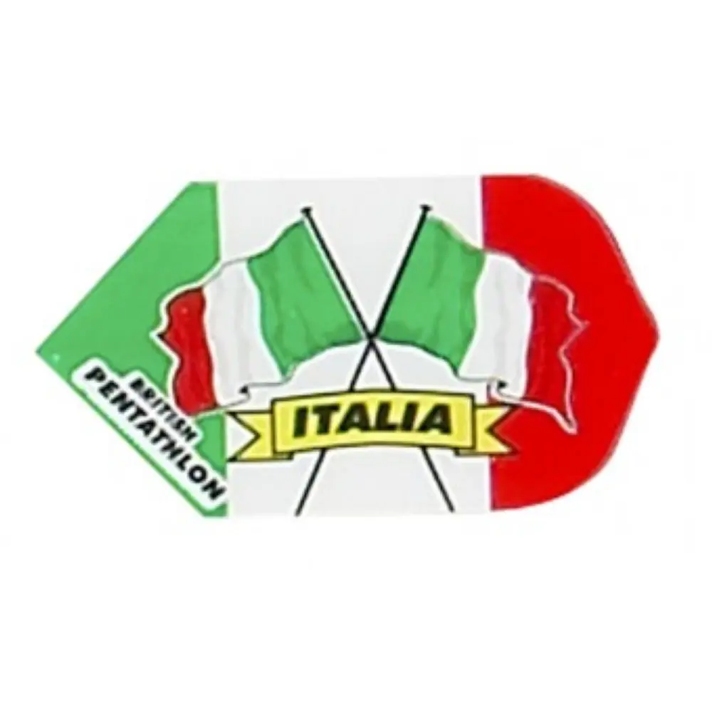 Plumas Pentathlon Slim Bandera Italia2473 vista 2