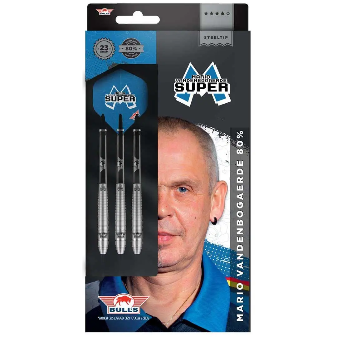 Dardos Bulls Darts Mario Vanderbogaerde SUPER 80% 25gr27825 vista 3