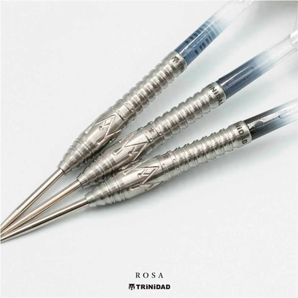 Dardos Trinidad Darts Pro Rosa Kwok Steel 23.0gr 90% vista 2