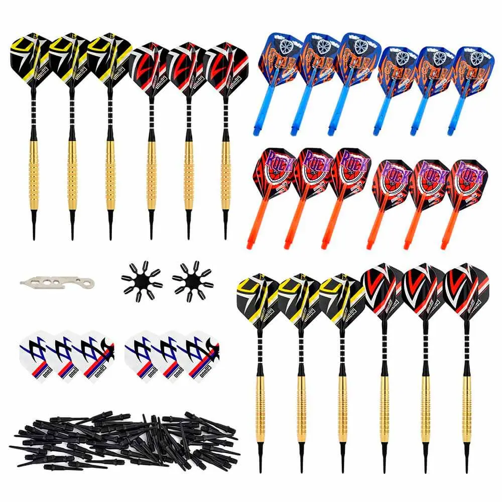 Dardos One80 Steel Pack For Player 14- Latón 18g Iniciación vista 2