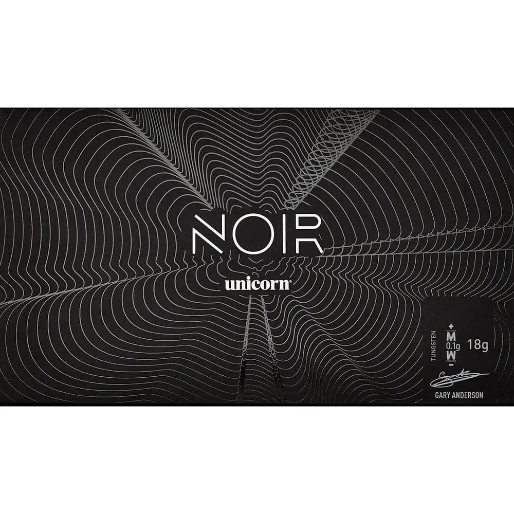 Dardos Unicorn Noir Gary Anderson Phase 5 80% Tungsteno 18g Alto Rendimiento vista 6