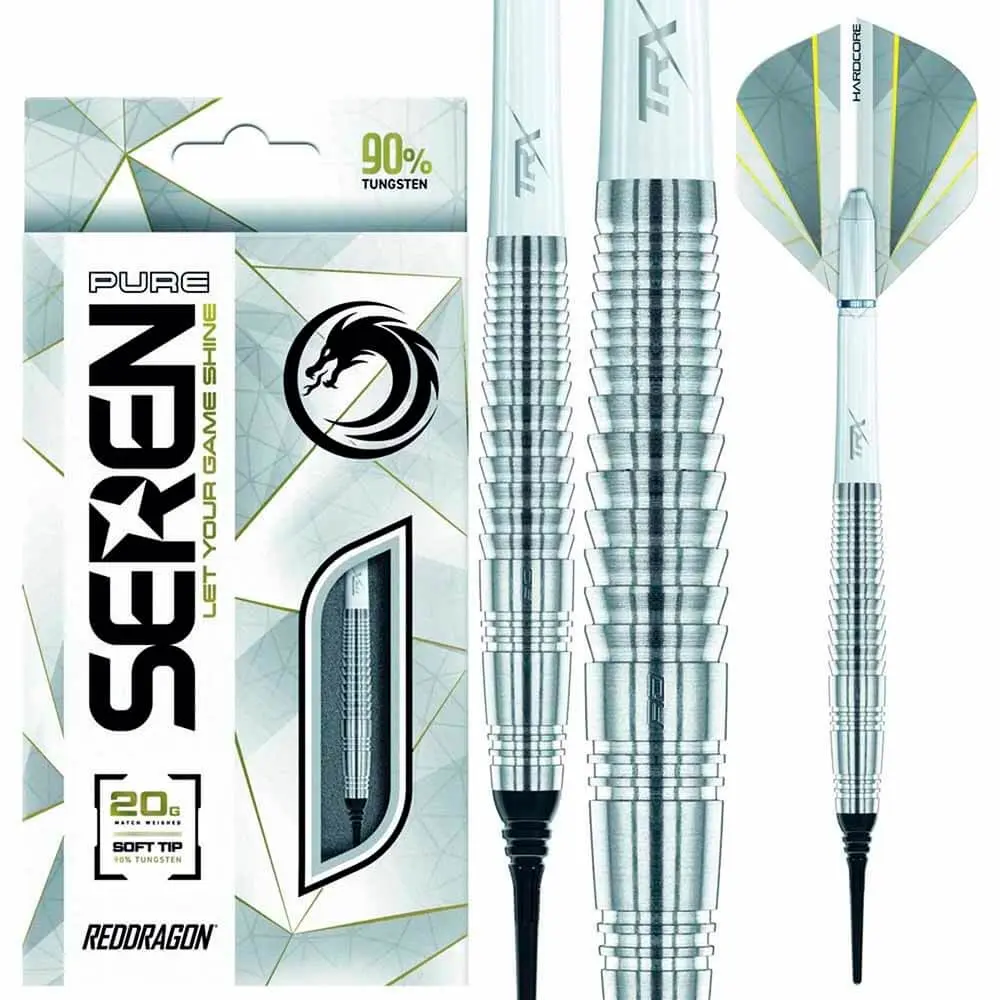 Dardos Red Dragon Seren Pure 4 90% Tungsteno 20g Profesionales vista 6