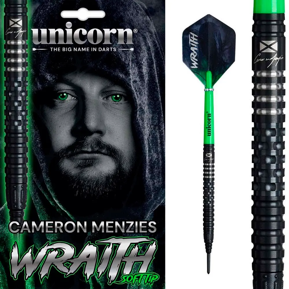 Dardos Unicorn Wraith Cameron Menzies 90% Tungsteno 20g Profesionales vista 5