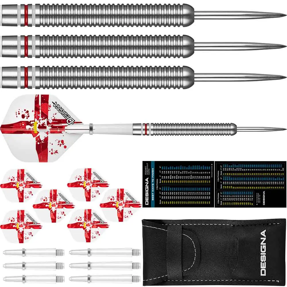 Dardos Designa Patriot X Darts Irlanda del Norte 90% 24gD0732 vista 3