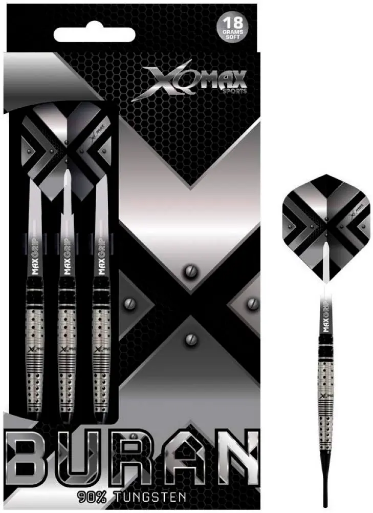 XQmax Sports Dardos Buran Q 90% Tungsteno 18g Profesionales vista 4