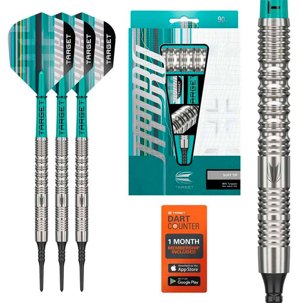 Dardos Target Hydro 12 90% Tungsteno 20g Profesionales vista 4