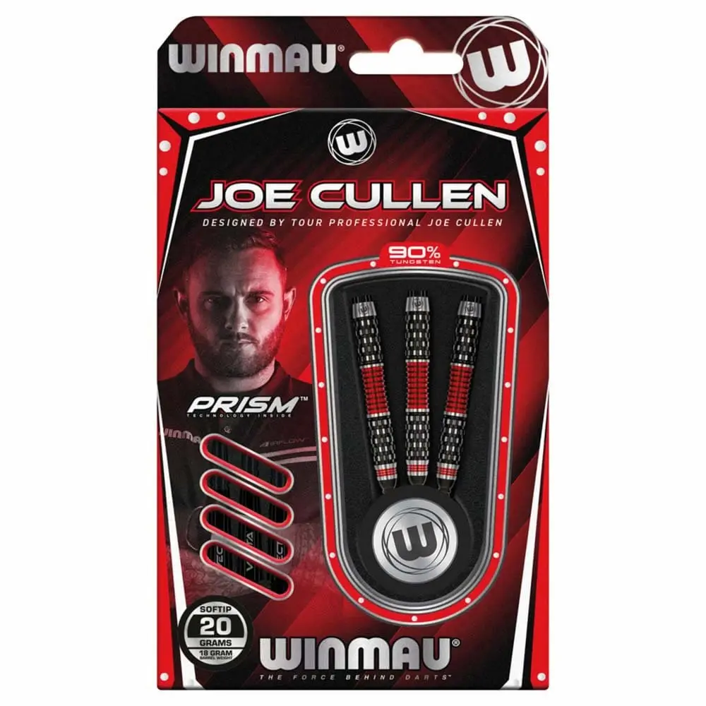 Dardos Winmau Joe Cullen Rockstar Series RS 1.0 20 90% Tungsteno 20g Profesionales vista 4