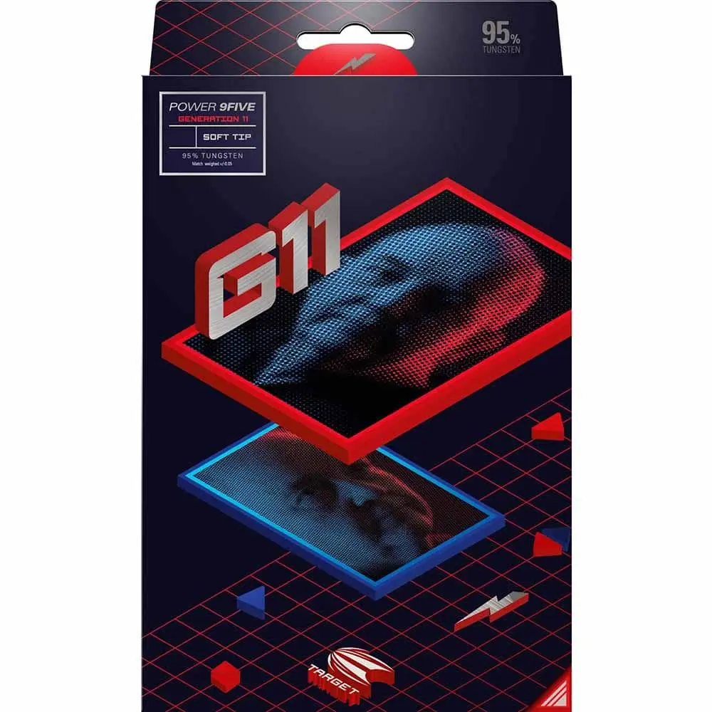 Dardos Target Darts Phil Taylor Gen11 Swiss 95% Tungsteno 20g Profesionales vista 4