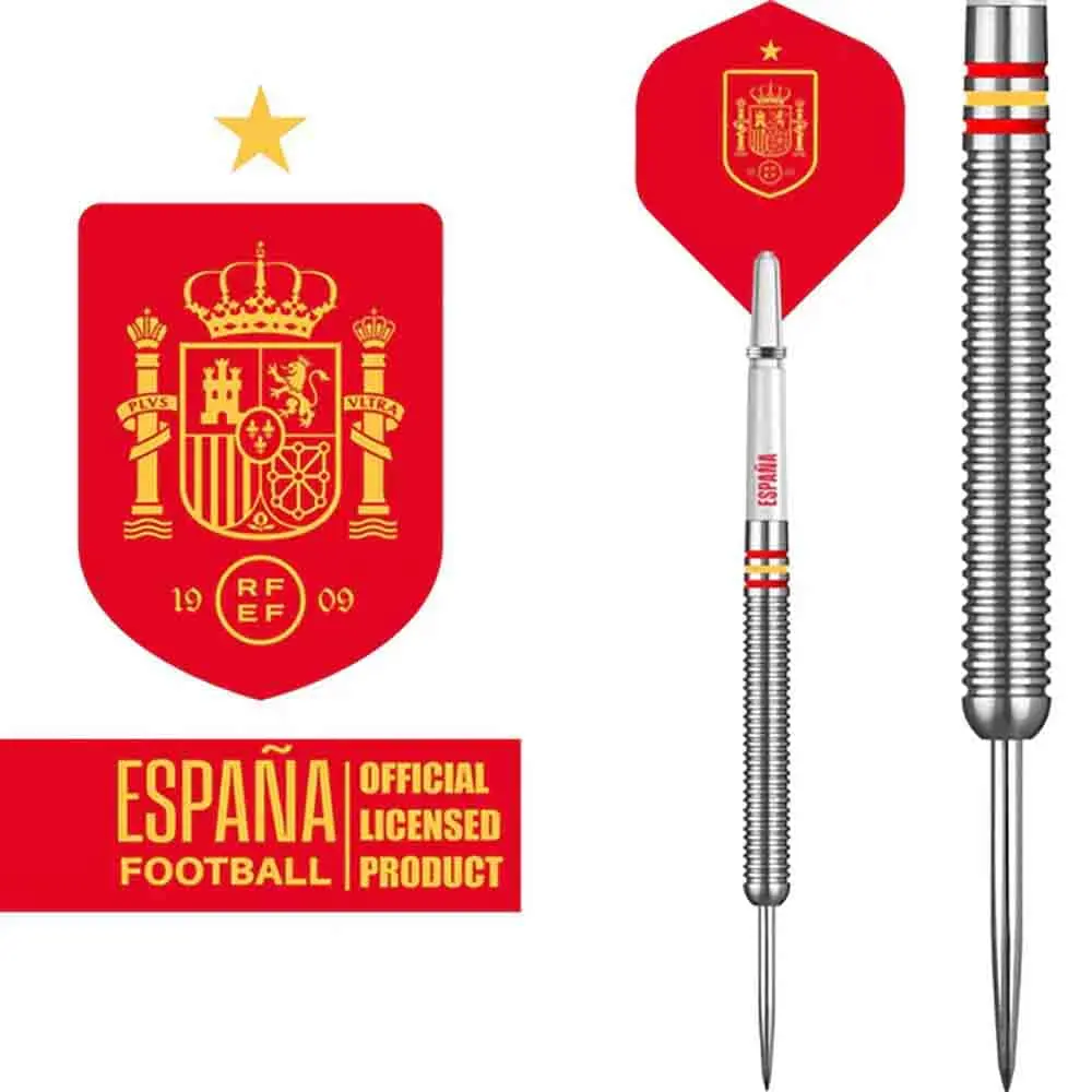Dardos Licencia oficial de fútbol España Tungsteno 24gD1427 vista 3