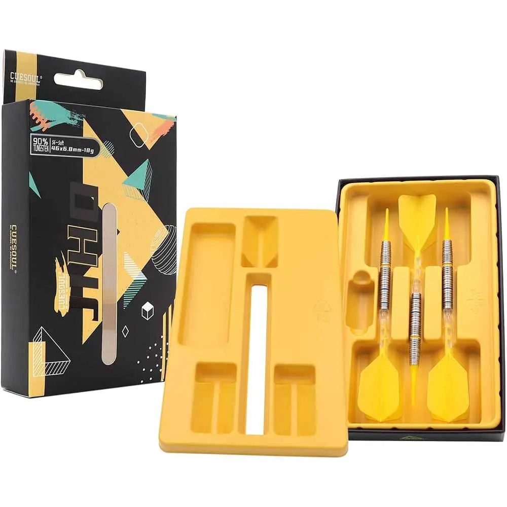 Dardos Cuesoul Jiho S6 Soft tip 90% Tungsteno 20g Profesionales vista 2