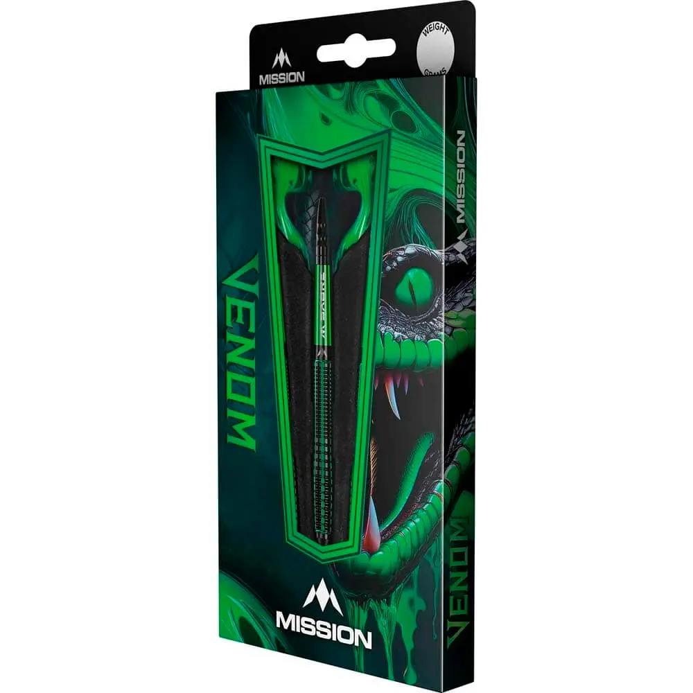 Dardos Mission Venom 90% Tungsteno 20g Profesionales vista 5