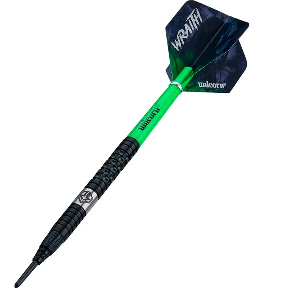 Dardos Unicorn Darts Wraith Ross Smith P.Plástico 90% Tungsteno 20g Profesionales vista 2