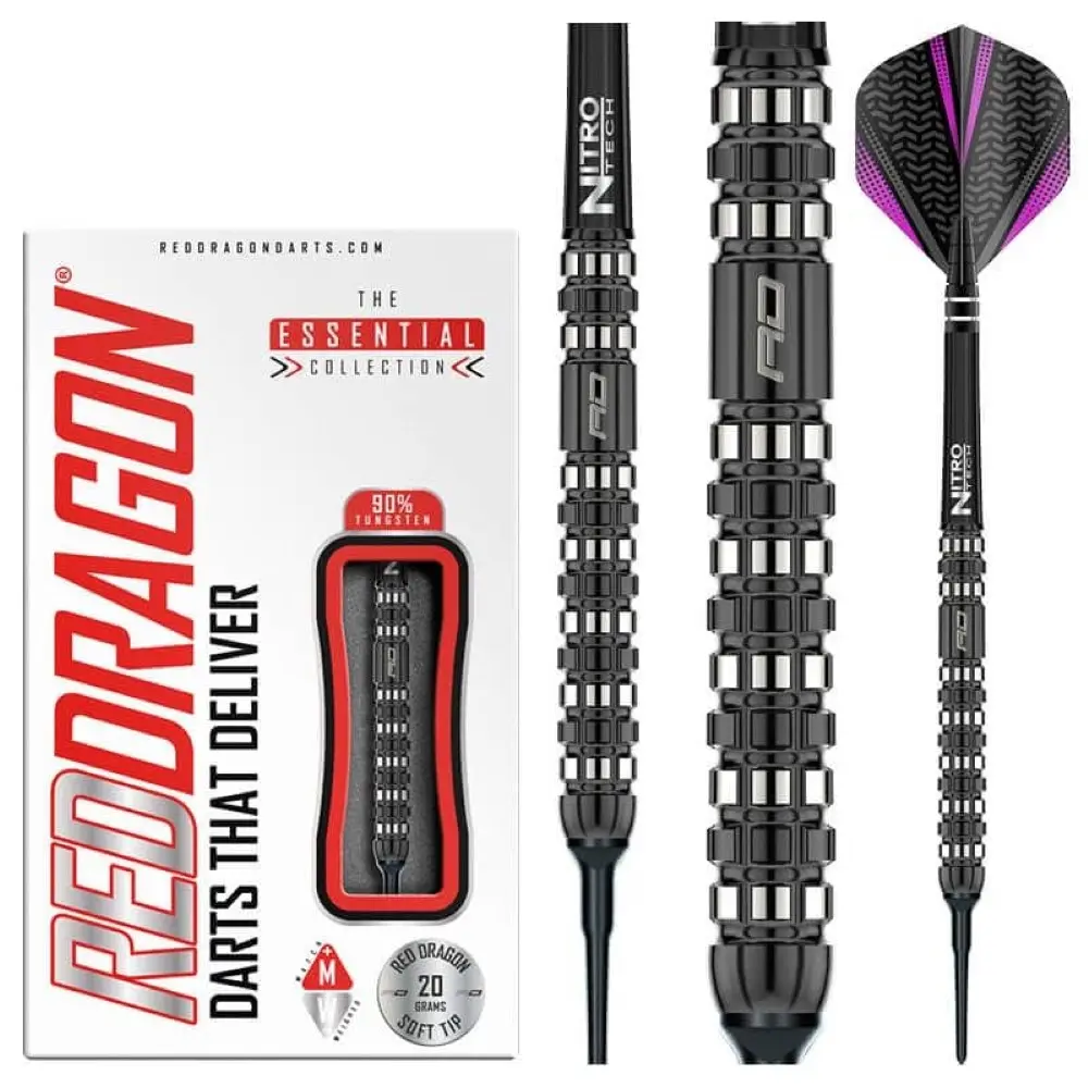 Dardos Red Dragon Rogue 90% Tungsteno 20g Profesionales vista 3