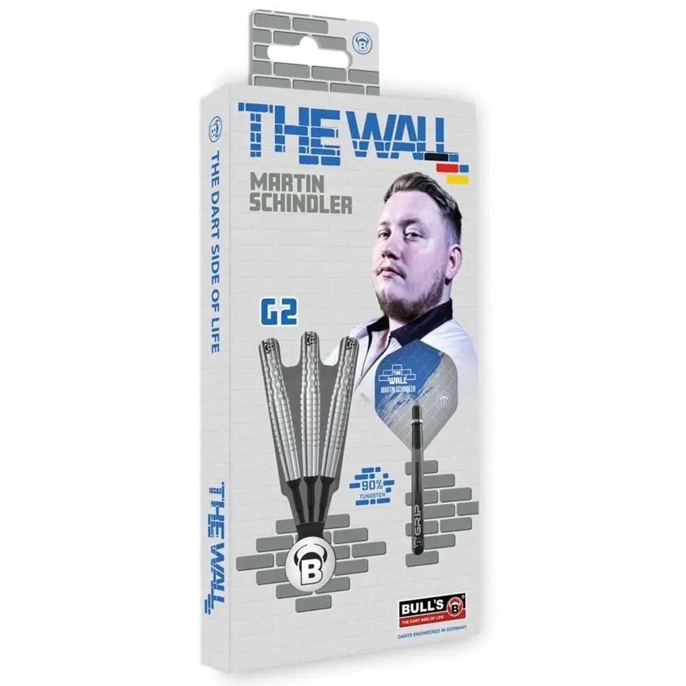 Dardos Bulls DE Martin Schindler G2 90% Tungsteno 20g Profesionales vista 4