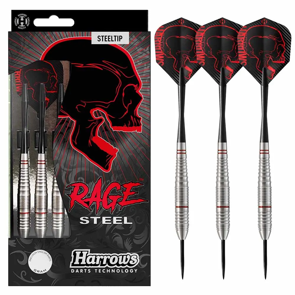 Dardos Harrows Darts Rage Steel 23g vista 6