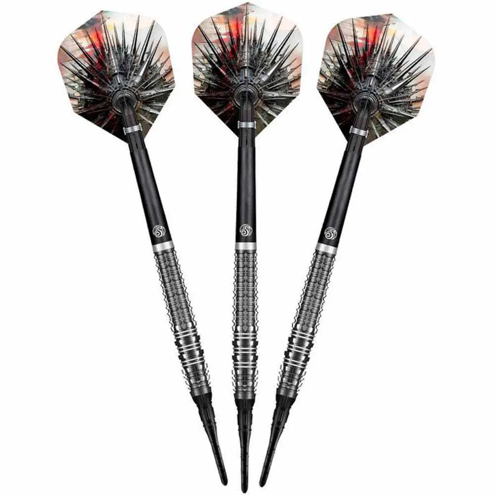 Dardos Shot Gnarly Smasha P.Plastico SH- 90% Tungsteno 20g Profesionales vista 6