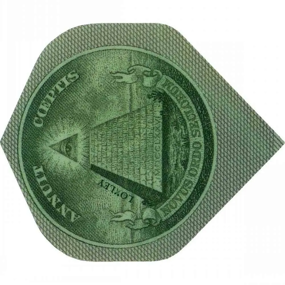 Plumas Loxley Darts Piramide Verde Estandar no2 vista 2