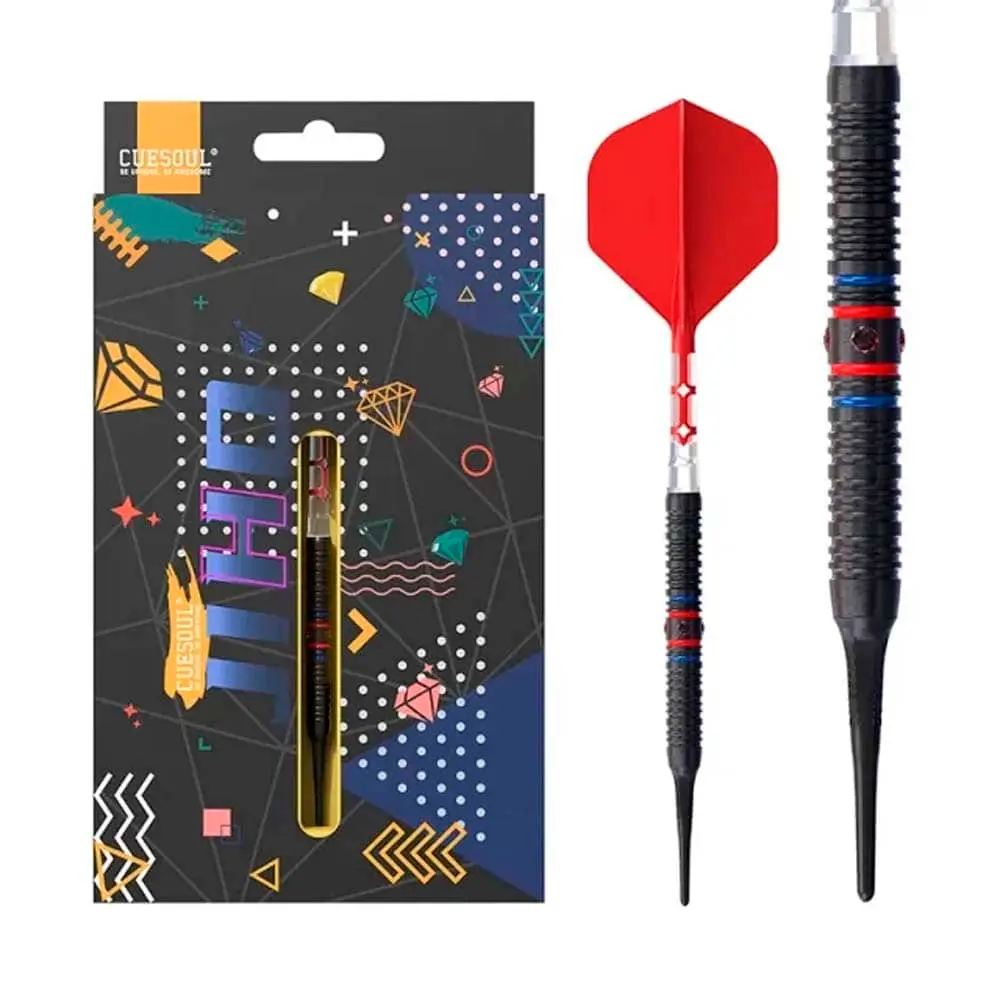 Dardos Cuesoul Jiho D2 Soft tip 90% Tungsteno 18g Profesionales