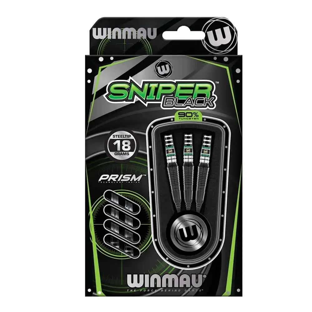 Dardos Sniper Black V2 20 90% Tungsteno 20g Profesionales vista 4