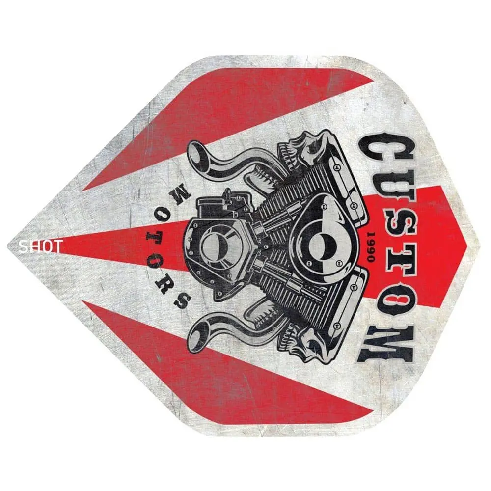 Plumas Shot Darts Americana Souped StandardSH-SF5411 vista 2
