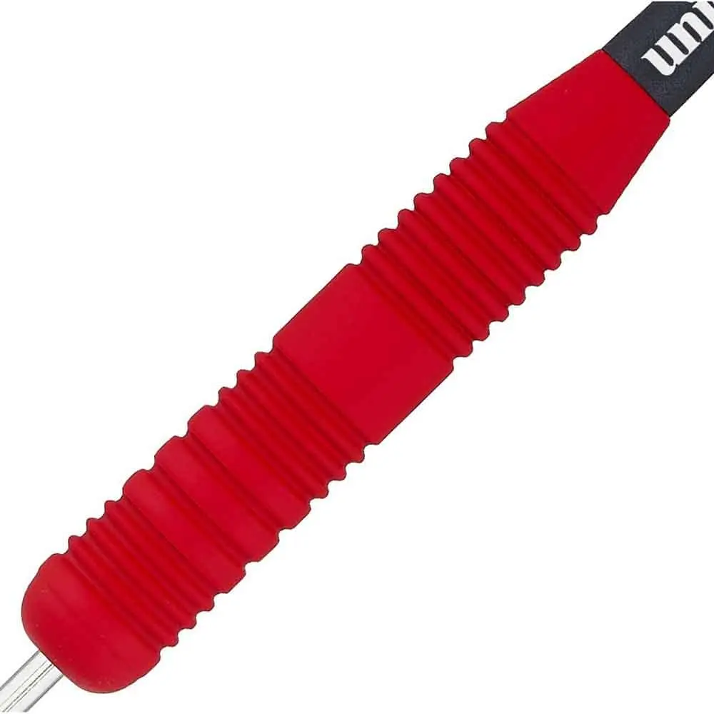 Dardos Unicorn Rubberised Red 21gr Latón8653 vista 2