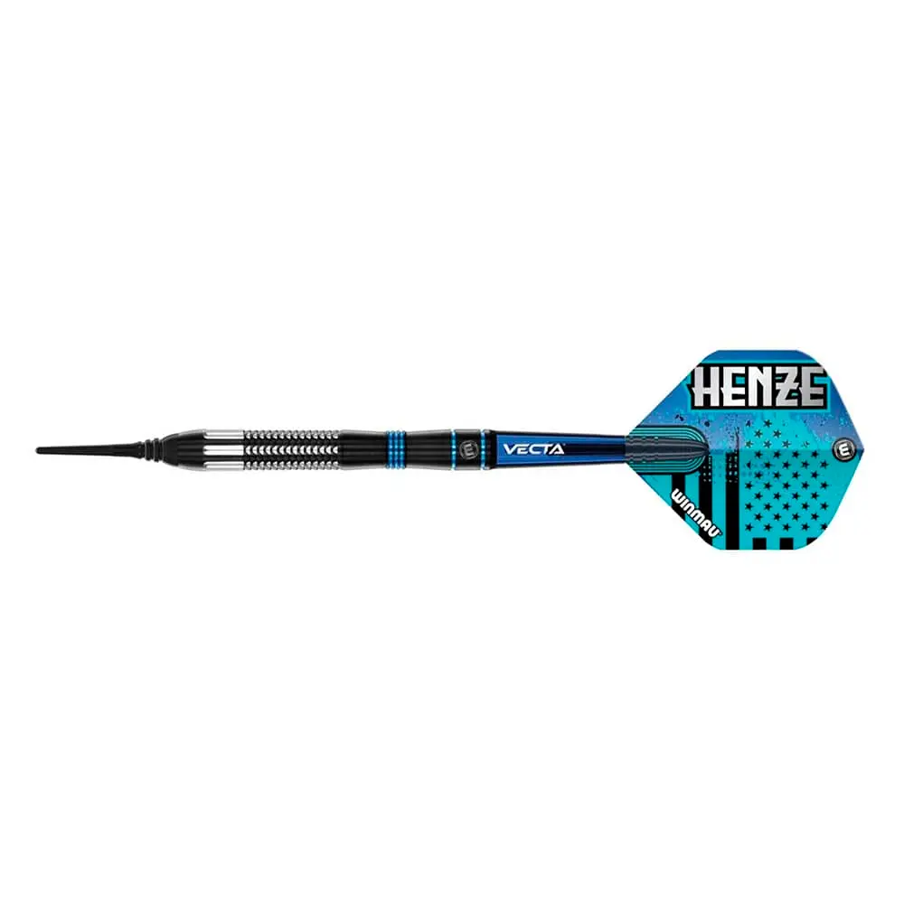 Dardos Winmau Rick Henze 21 90% Tungsteno 21g Profesionales