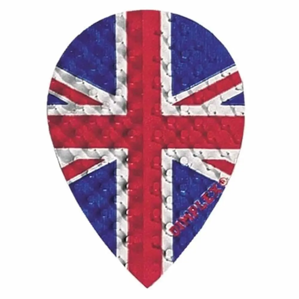 Plumas Harrows Dimplex Oval Union Jack Pear404P