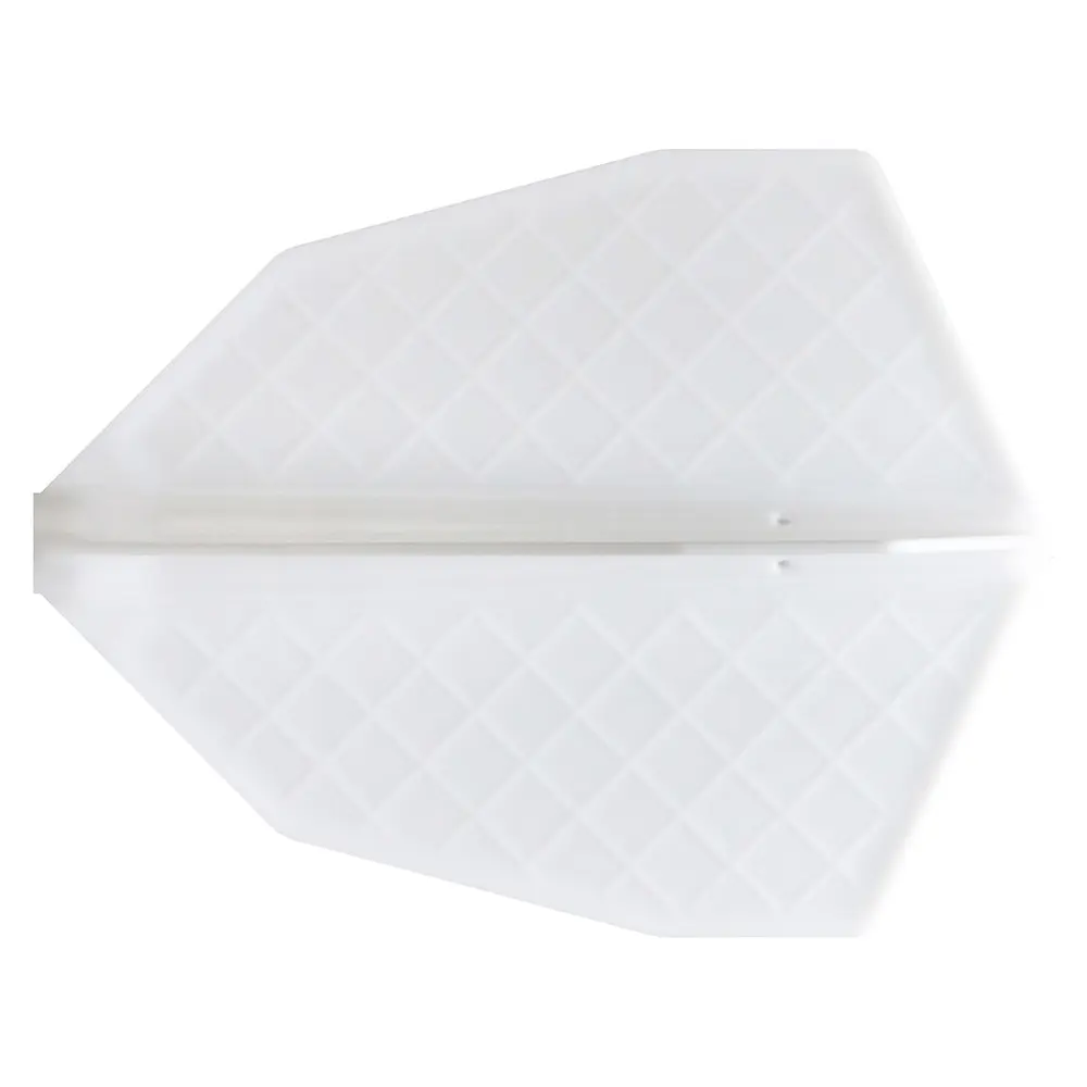 Plumas Cosmo Darts Flights Flight Pro S-4 White vista 2