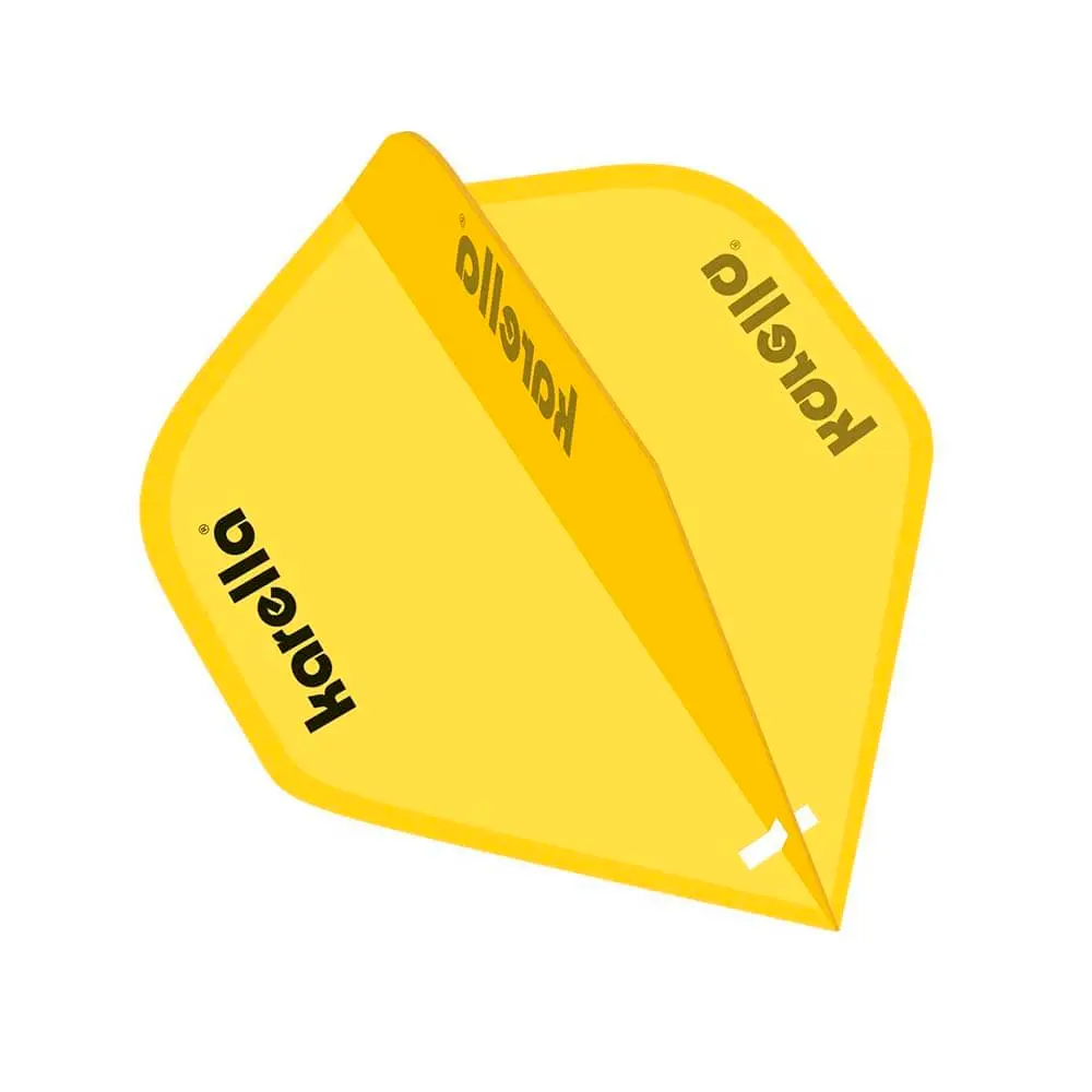 Plumas Karella Ultimo Flights Set 12 uds. Amarillo8355.03