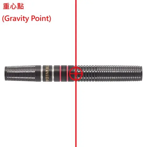 Dardos Trinidad Darts Hugo P.Plastico 90% Tungsteno 21.5g Profesionales vista 2