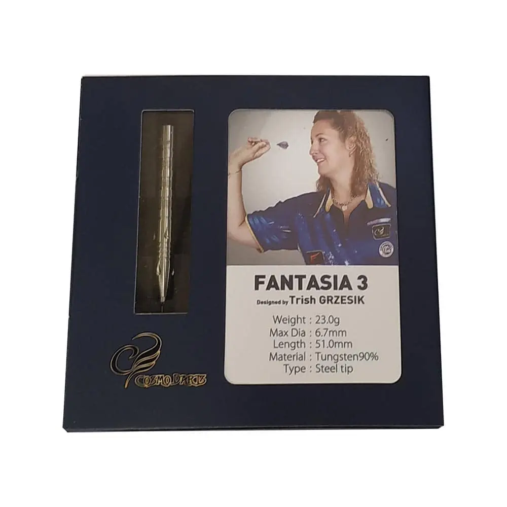 Dardos Cosmo Darts Fantasia 3 Trish Grzesik 90% 23gr vista 2