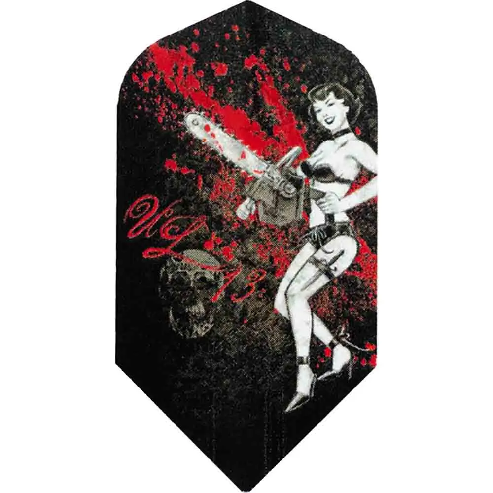 Plumas Designa Horror Show Slim Massacre ChainsawF2477