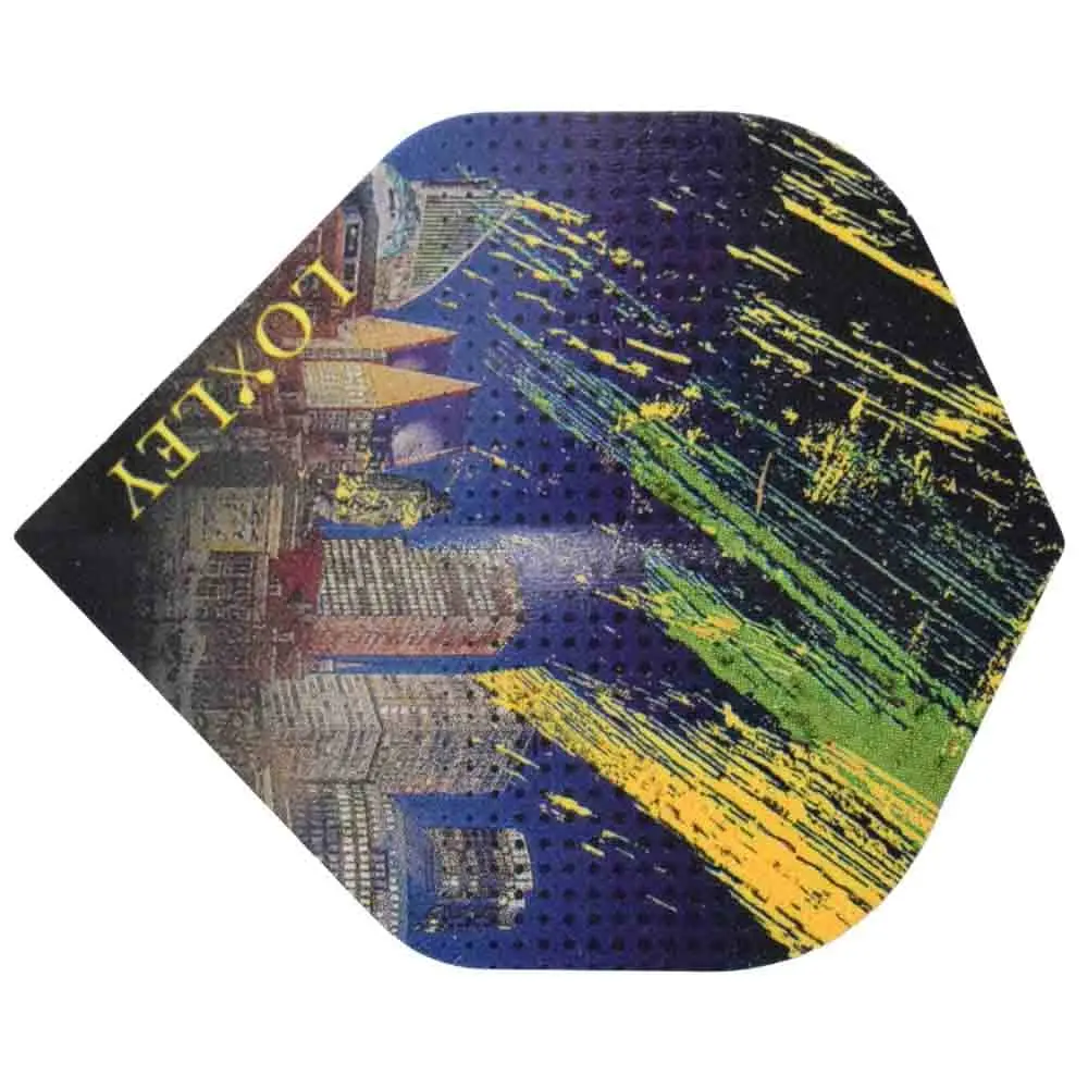 Plumas Loxley Darts City Skyline Estandar no2 vista 3