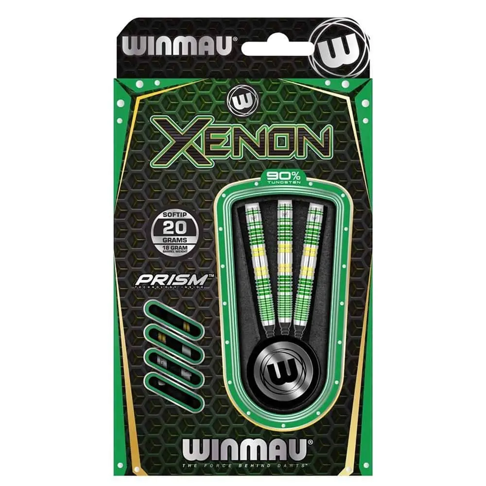 Dardos Winmau Xenon 20 90% Tungsteno 20g Profesionales vista 4