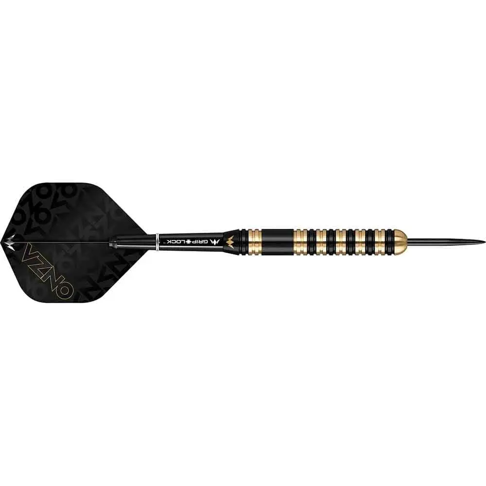 Dardos Onza M3 Mission Laton Dorado Negro 23g Punta AceroD1577