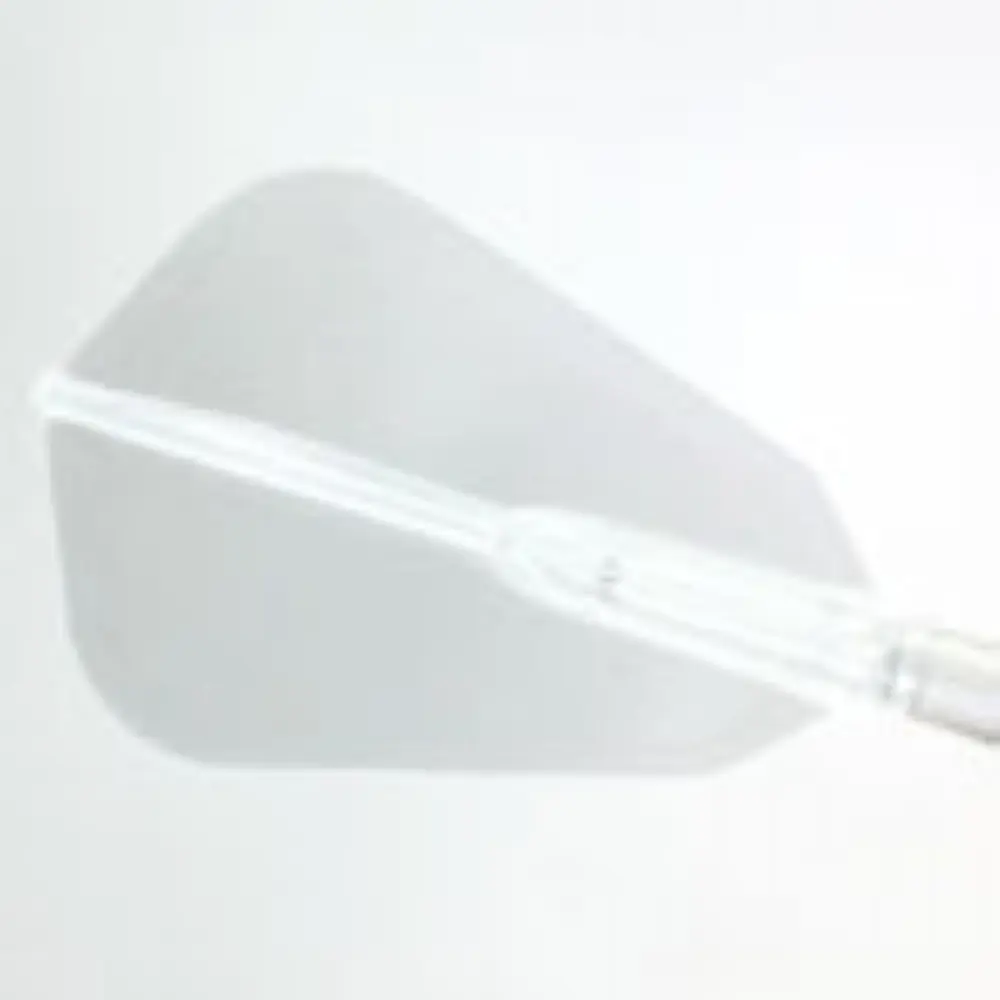 Plumas Fit Flight Air Fantail Transparente F-Shape vista 3