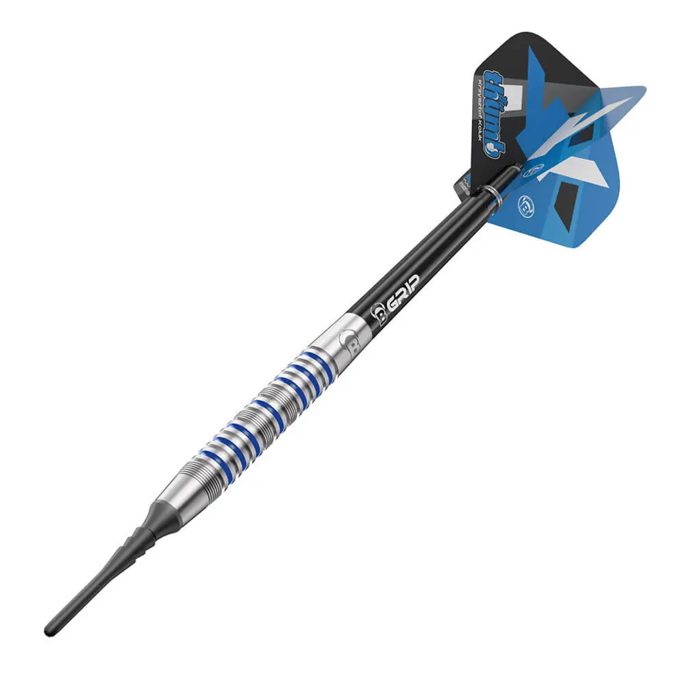 Dardos Bulls DE Krzysztof Kciuk Challenger 90% Tungsteno 20g Profesionales vista 2