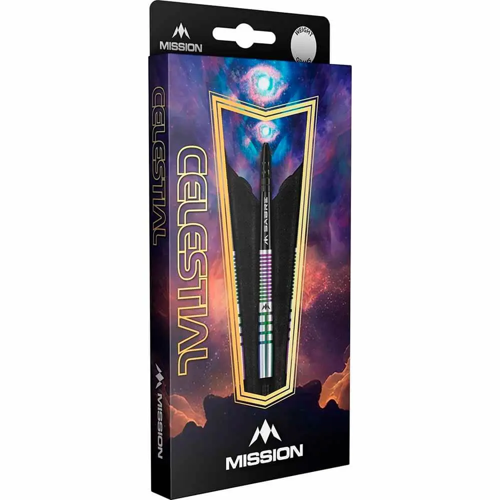 Dardos Mission Celestial Coral PVD 95% Tungsteno 18g Profesionales vista 6