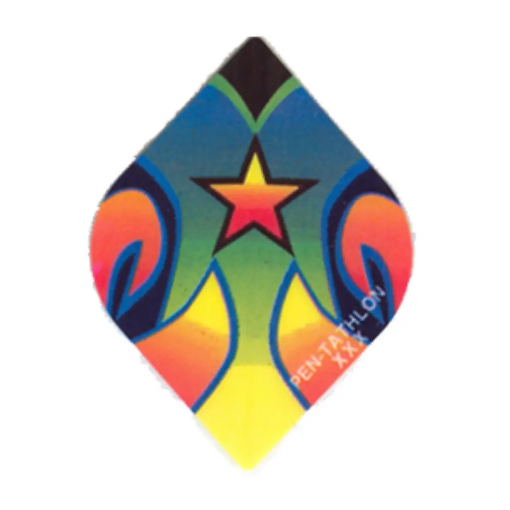 Plumas Pentathlon Rombo Estrella