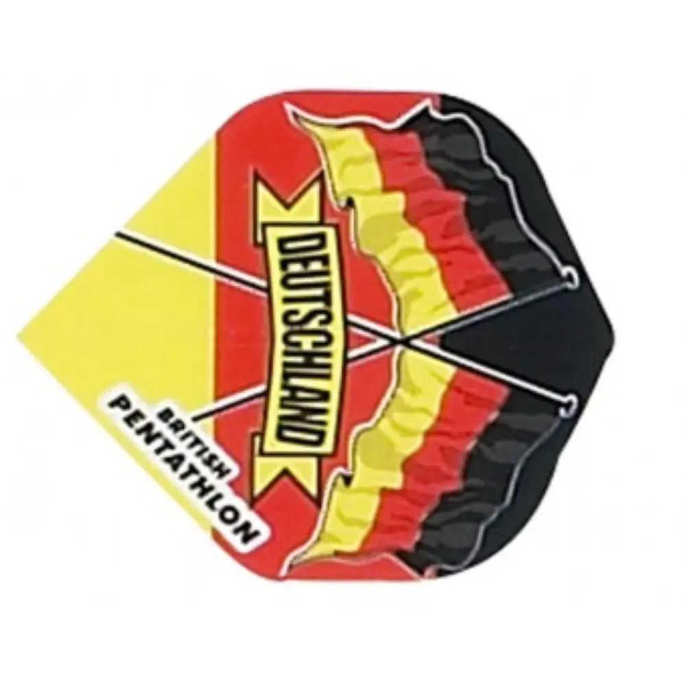 Plumas Pentathlon Standard Bandera Alemania2401 vista 2