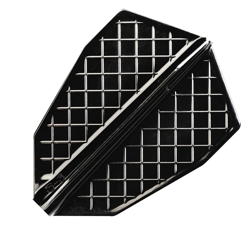 Plumas Cosmo Darts Flights Flight Pro S-3 Black vista 3