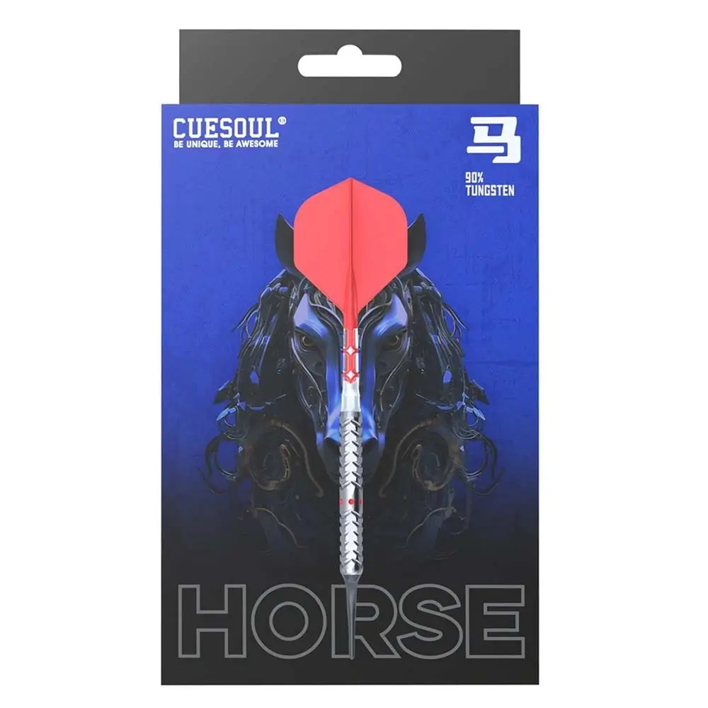 Dardos Cuesoul Zodiac Horse Punta Plastico 18ksxt5 90% Tungsteno 18g Profesionales vista 2