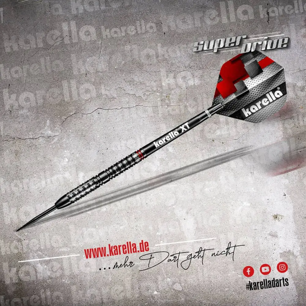 Dardos Karella SuperDrive 90% 24g.02 vista 3