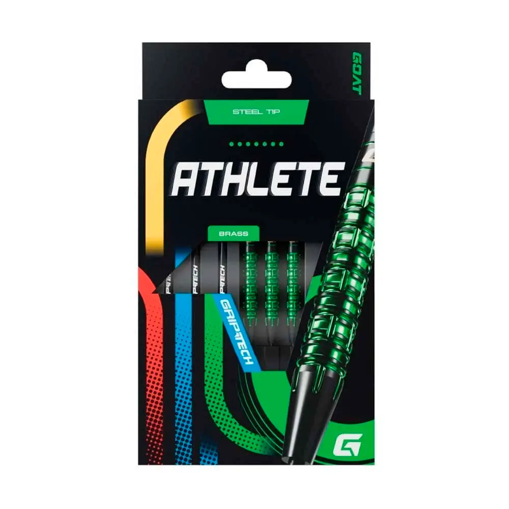 Dardos GOAT Athlete Green Steel Latón 10g vista 6