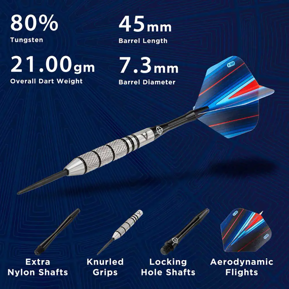 Dardos Viper Darts Viper Sidewinder 80% 21gr23-1801-21 vista 2
