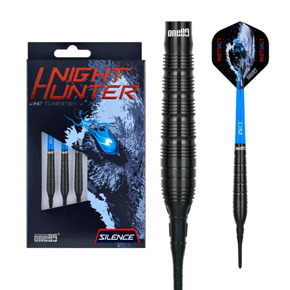 Dardos One80 Nighthunter Silence Latón 18g Iniciación vista 6